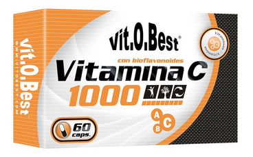 Vit.O.Best Vitamina C 1000 + Bioflavonoides, 60 Cápsulas      