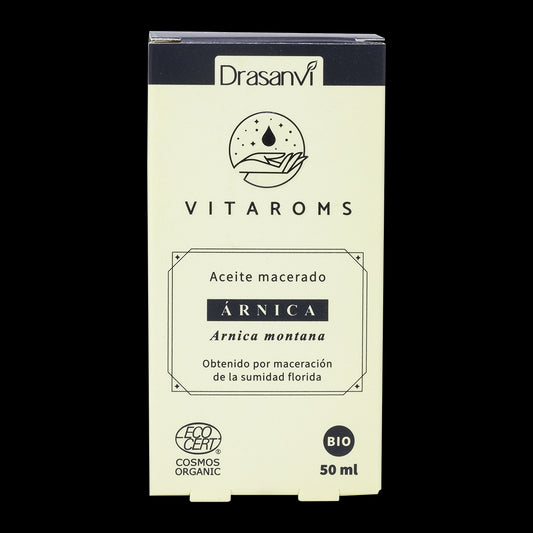 Drasanvi Vitaroms Aceite Vegetal Macerado Arnica Bio Ecocert , 50 ml
