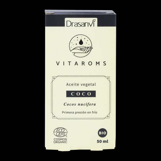 Drasanvi Vitaroms Aceite Vegetal Coco Bio Ecocert , 50 ml