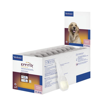 Effitix L Antiparasitarios Perros Grandes 20-40 Kg, 24 Pipetas