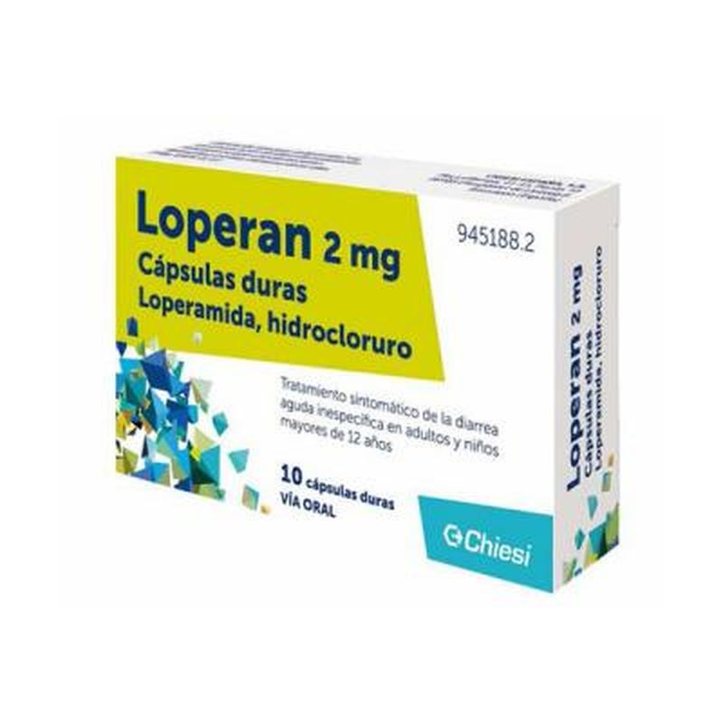 Loperan 2 mg 10 cápsulas