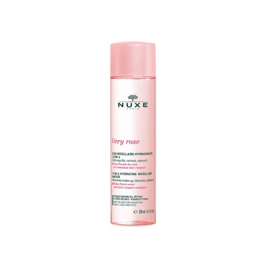 Nuxe Very Rose Agua Micelar Hidratante 3 En 1 Piel Seca 200 ml