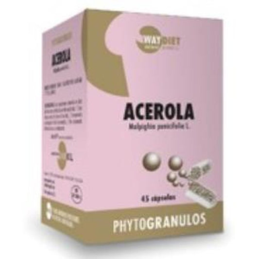 Waydiet Natural Products Acerola Vitamina C 45Caps.