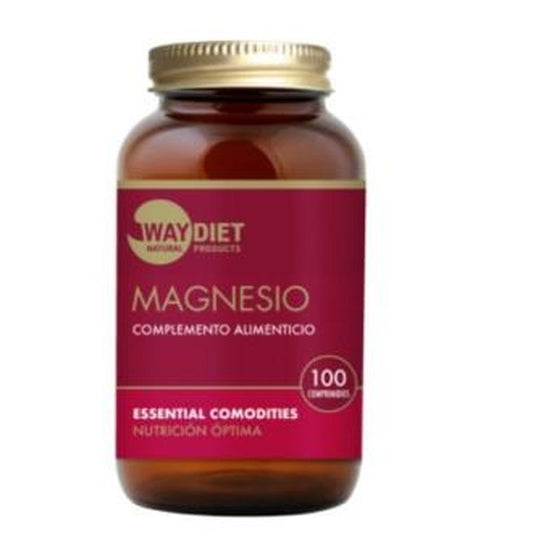 Waydiet Natural Products Magnesio 100 Comprimidos