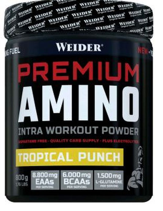 Weider Premium Amino Powder Tropical, 800 Gr      