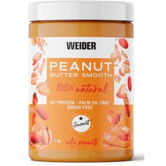 Weider Weider Prot Peanut Crema Cacahuete 1Kg. Vegan 