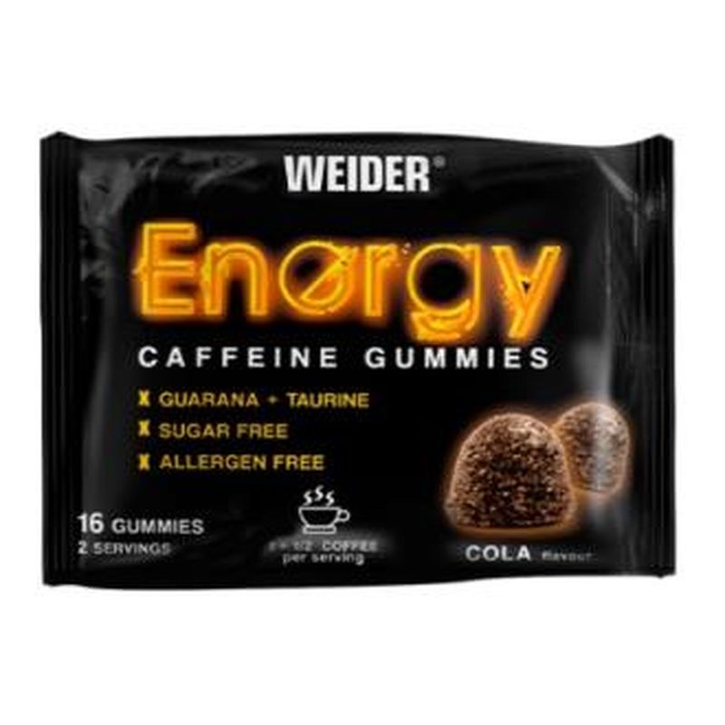 Weider Weider Energy Caffeine Cola 16Gummies 