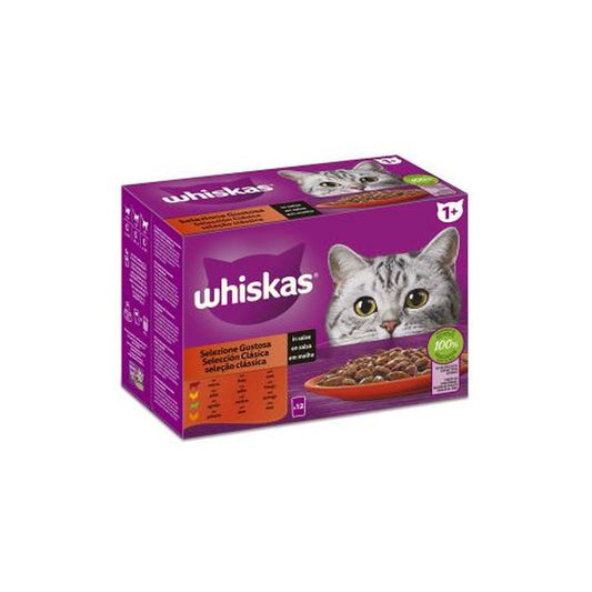Whiskas Multipack Seleccion Clasica Carnes 4X12X85Gr