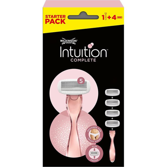 Wilkinson Sword Pack Intuition Complete Xxl (Maq + 4 Carg)