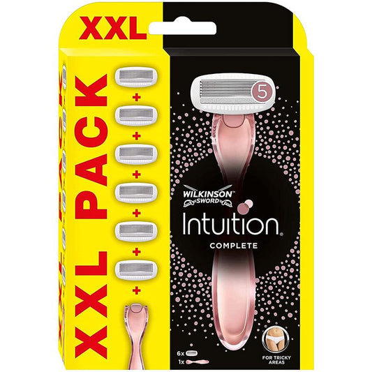 Wilkinson Sword Pack Intuition Complete Xxl (Maq + 6 Carg)