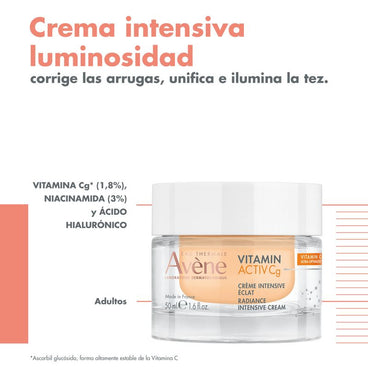 Avene Vitamin Activ C Crema Luminosidad , 50 ml