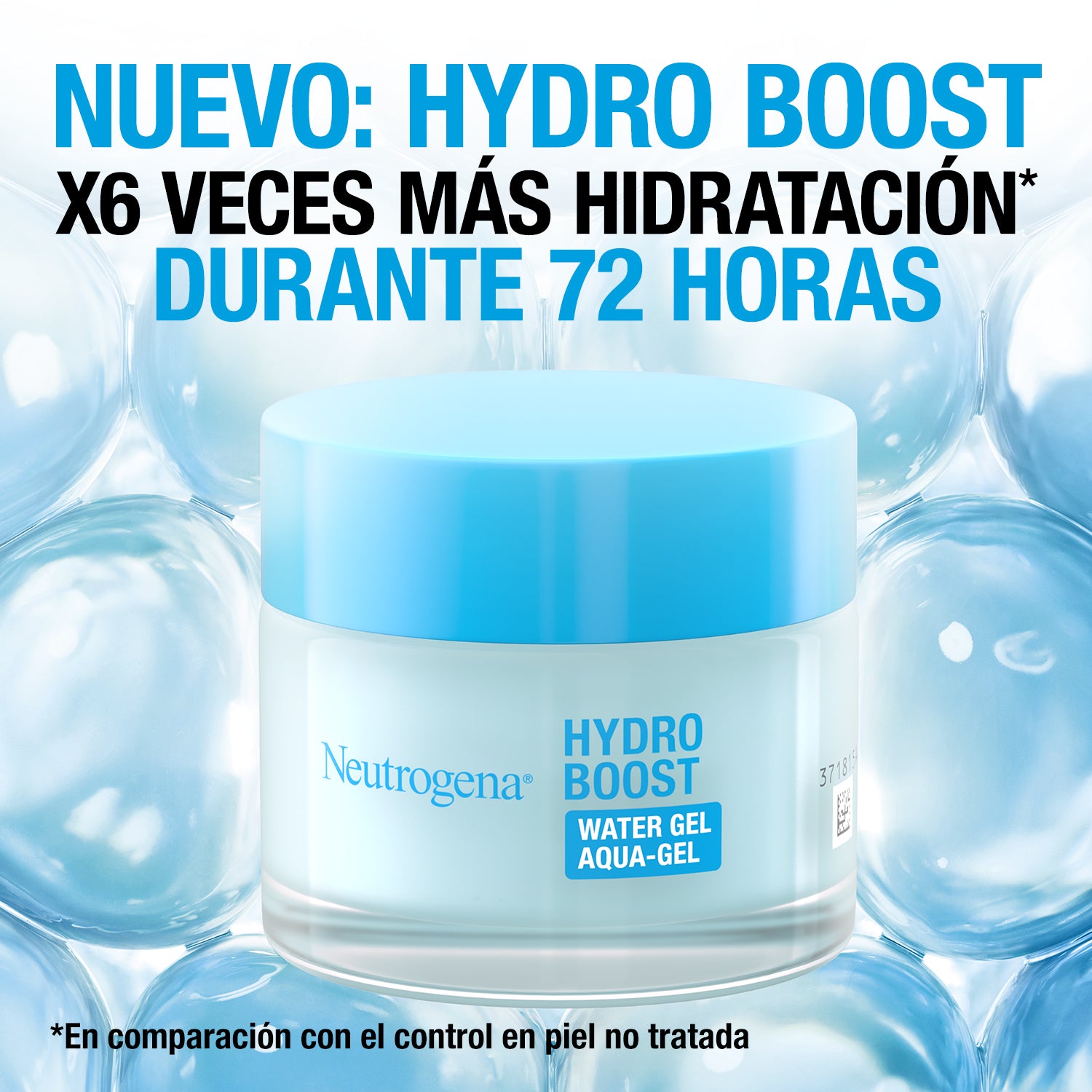 Neutrogena, Hydro Boost Gel De Agua, Pieles Normales A Mixtas, Hidratación Duradera No Grasa, 50 Ml