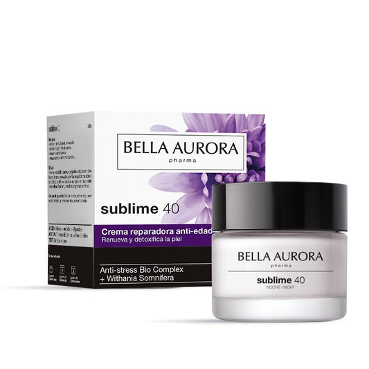 Bella Aurora Sublime 40 Crema Anti-Edad De Noche , 50 ml