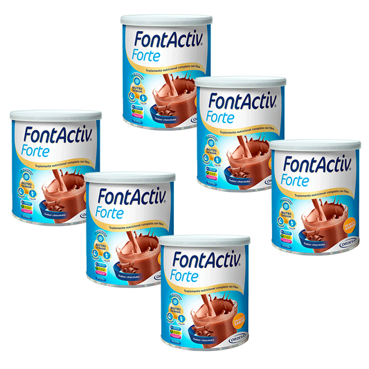 FontActiv Pack Forte Chocolate, 6x800 gr