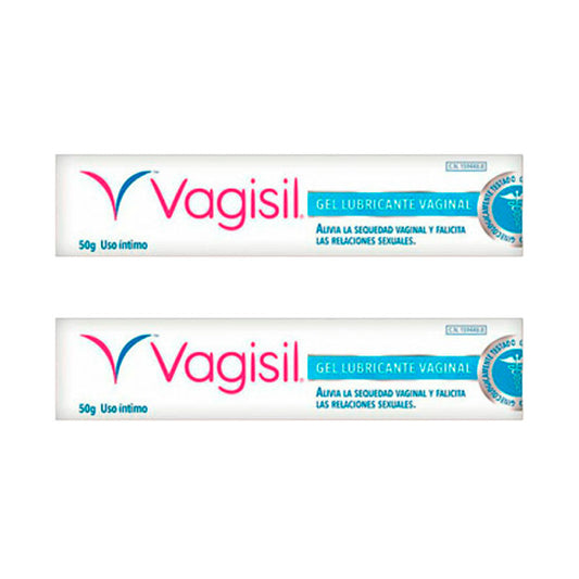 Pack 2 Vagisil Gel Lubricante Vaginal, 50gr