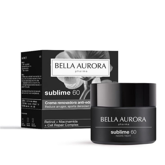 Bella Aurora Sublime 60 Crema Anti-Edad De Noche , 50 ml