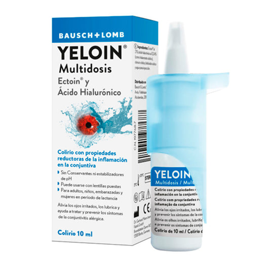 Yeloin®  Inflamación de la Conjuntiva Multidosis, 10 ml