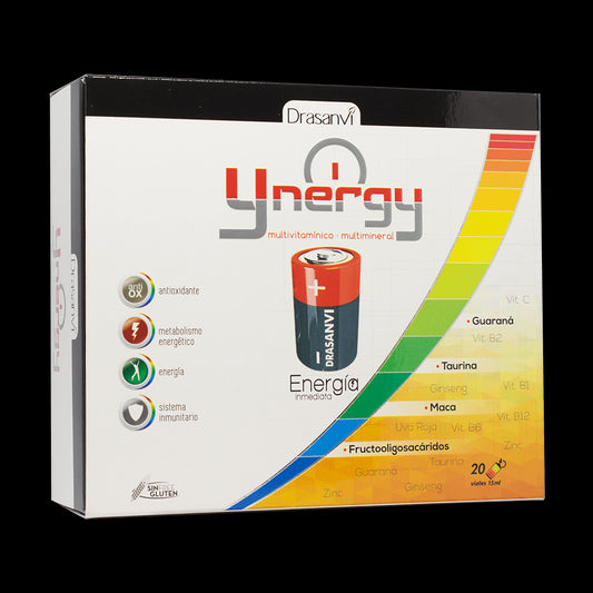 Drasanvi Ynergy Energia Inmediata , 20x15 ml