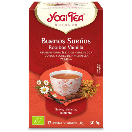 Yogi Tea Yogi Tea Buenos Sueños Rooibos, 17 X 1,8 Gr