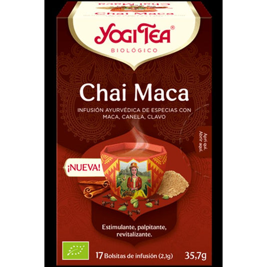 Yogi Tea Yogi Tea Maca Chai Organic , 17 bolsitas