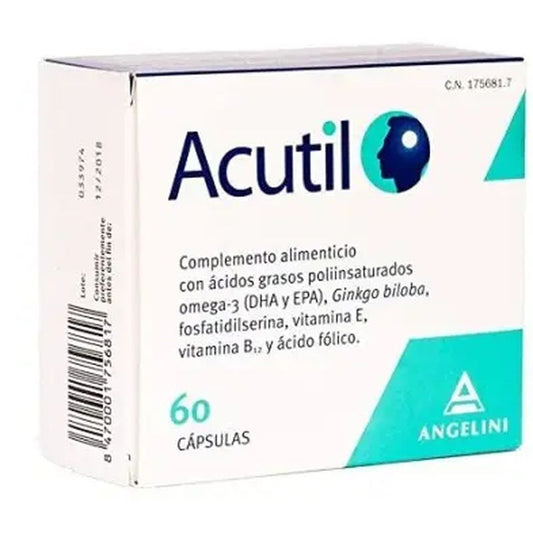 Acutil, 60 cápsulas