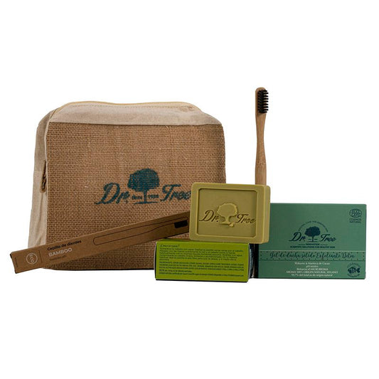 Dr. Tree Neceser Kit Del Viajero Eco-Friendly Solidos Piel Sensible