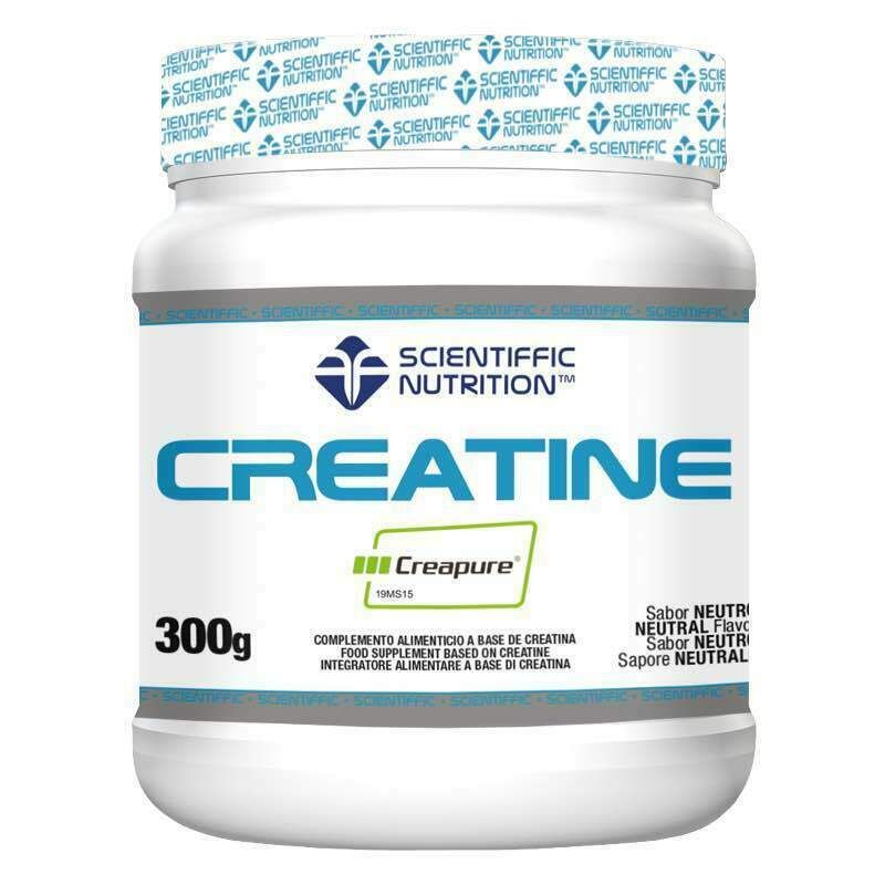 Scientiffic Nutrition  Creatine 100% Creapure, Creatina Monohidratada En Polvo  , 300 gramos