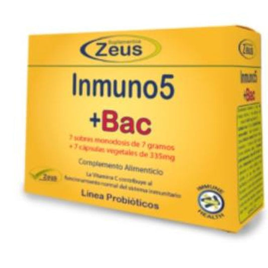 Zeus Inmuno5+Bac 7Sbrs+7 Cápsulas 