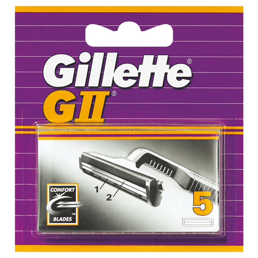 Gillette Gii Recambio De Maquinilla De Afeitar , 5 unidades