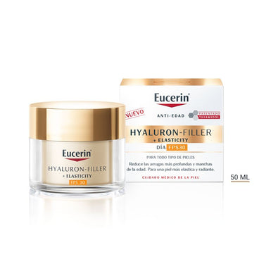Eucerin Hyaluron Filler + Elasticity Día SPF30, 50 ml