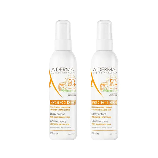 A-Derma Aderma Protect Spray Solar Infantil Spf50+, 2X200 Ml