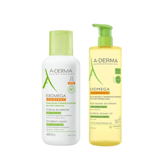A-Derma Exomega Aceite 750Ml + Exomega Crema 400Ml