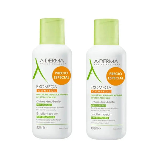A-Derma Kit Exomega Crema, 2X400 Ml