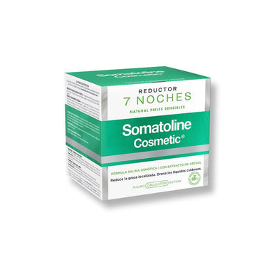 Somatoline Cosmetic Reductor 7 Noches Gel Crema Natural Pieles Sensibles 400 ml