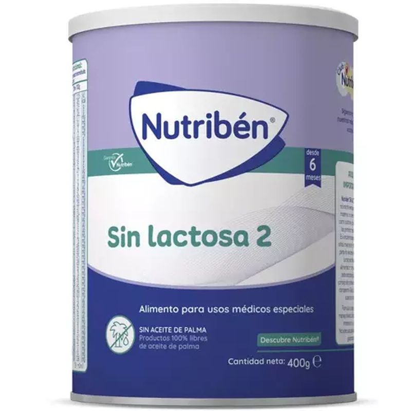 Nutriben Leche Sin Lactosa 2 400 gr