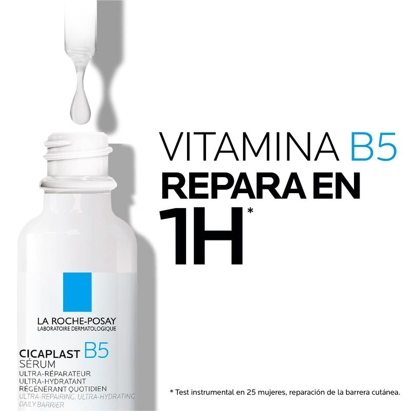La Roche Posay Cicaplast B5 Sérum, 10% De Vitamina B5. Reparación E Hidratación. Protección Diaria. , 30 ml