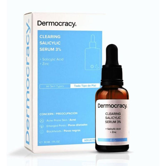 Dermocracy Clearing Salicylic Sérum 3% Ácido Salicílico + Zinc , 30 Ml