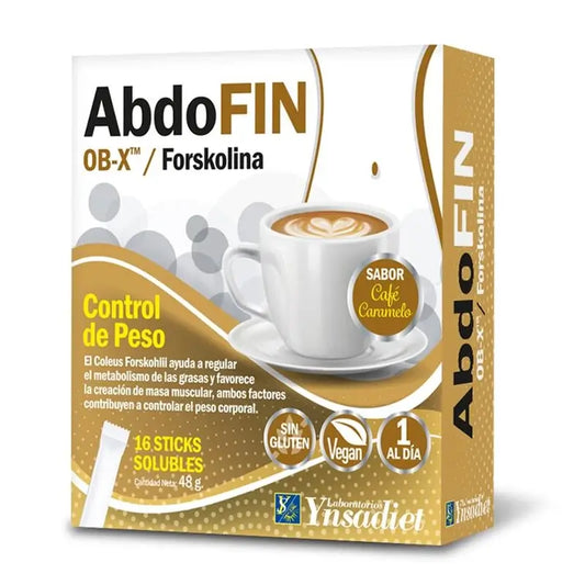 Ynsadiet Abdofin Cafe Caramelo, 16 sticks