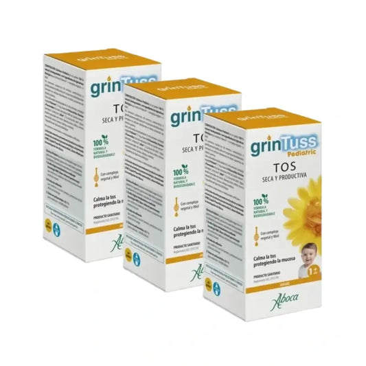 Aboca Grintuss Pediatric Jarabe, 3x180 gr