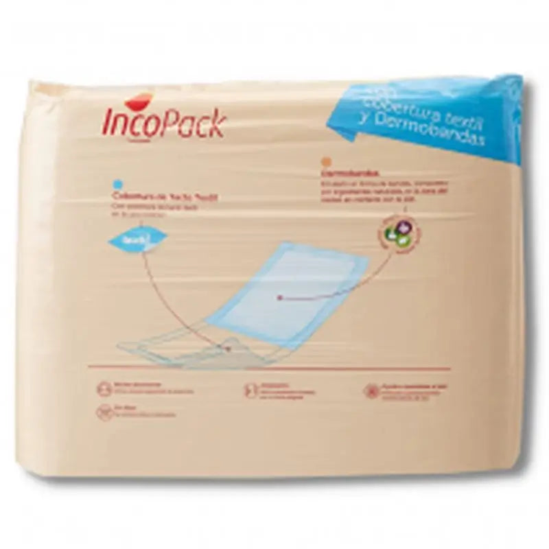 Incopack Febus Absorbente Rectangular Día , 80 unidades