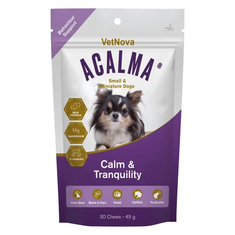 Acalma Small & Miniature Dogs, 30 caramelos masticable