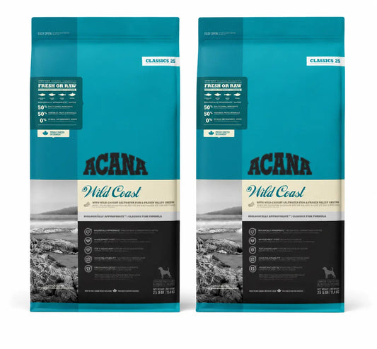 Acana Canine Adult Classics Wild Coast 14,5 Kg Pienso Para Perros , pack 2