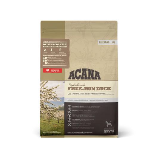 Acana Canine Adult Free Run Pato 2Kg pienso para perros