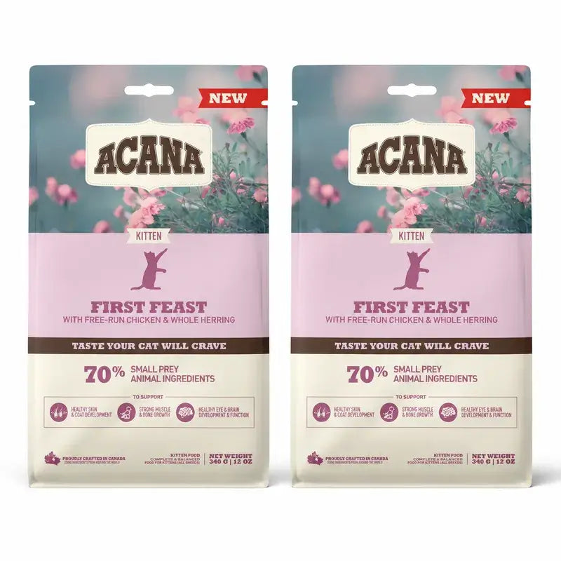 Acana Feline Kitten First Feast 2 X 1,8 Kg Pienso Para Gatos , pack 2