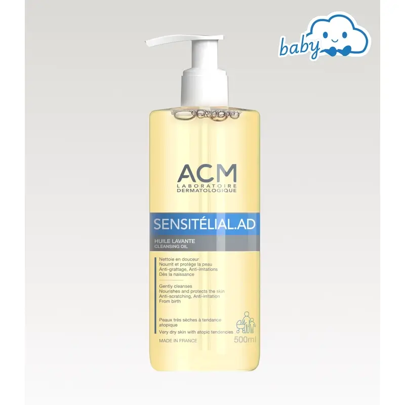 Acm Laboratoires Sensitelial.Ad Aceite Lavante 500 Ml