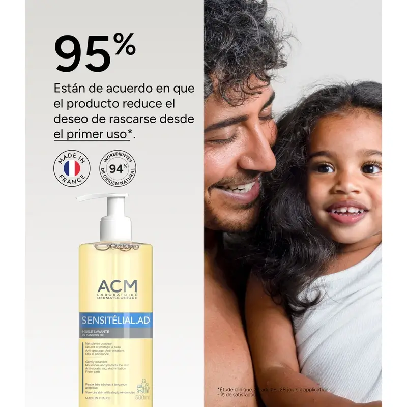 Acm Laboratoires Sensitelial.Ad Aceite Lavante 500 Ml
