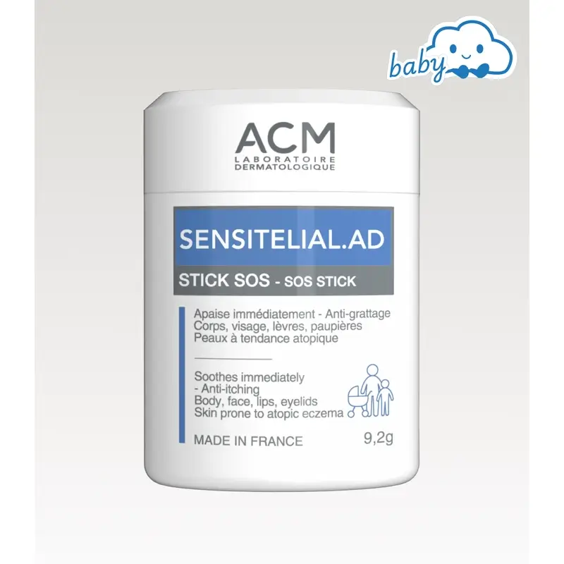 Acm Laboratoires Sensitelial.Ad Stick Sos Calmante, 9,2 gramos