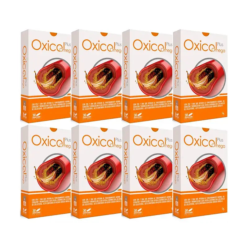 Actafarma Oxicol Plus Omega, Pack 8 x 30 Cápsulas