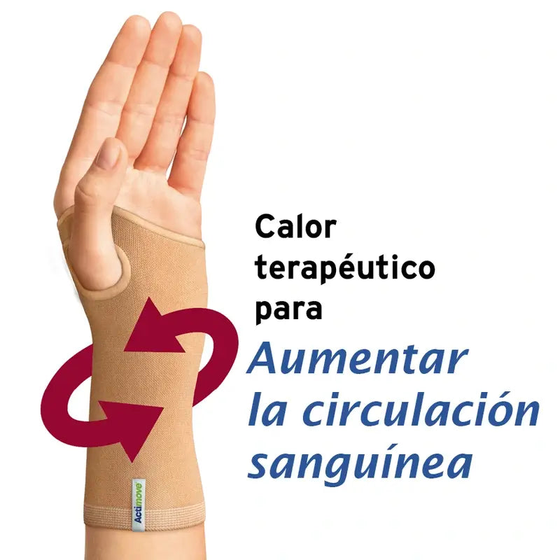 Actimove Artritis Soporte De Muñeca, Color Beige, Talla Xl