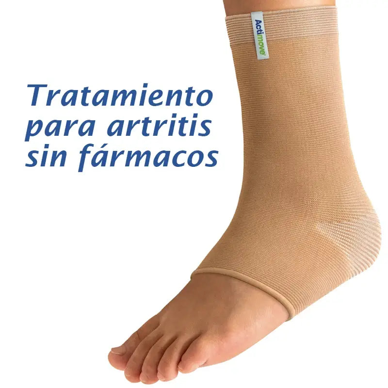 Actimove Artritis Soporte De Tobillo, Color Beige, Talla M